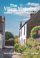 July 2026 cover, featuring plants in blossom at the start of Hillside Road